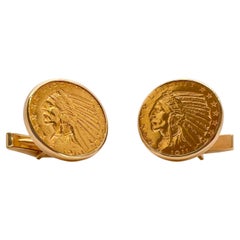 1911 & 1910 $5 Indian Half Eagle Gold Coins