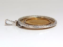 1911 British Georgivs V. D.G Britt OMN Rex FD IND IMP Diamonds Pendant 22Kt14Kt*