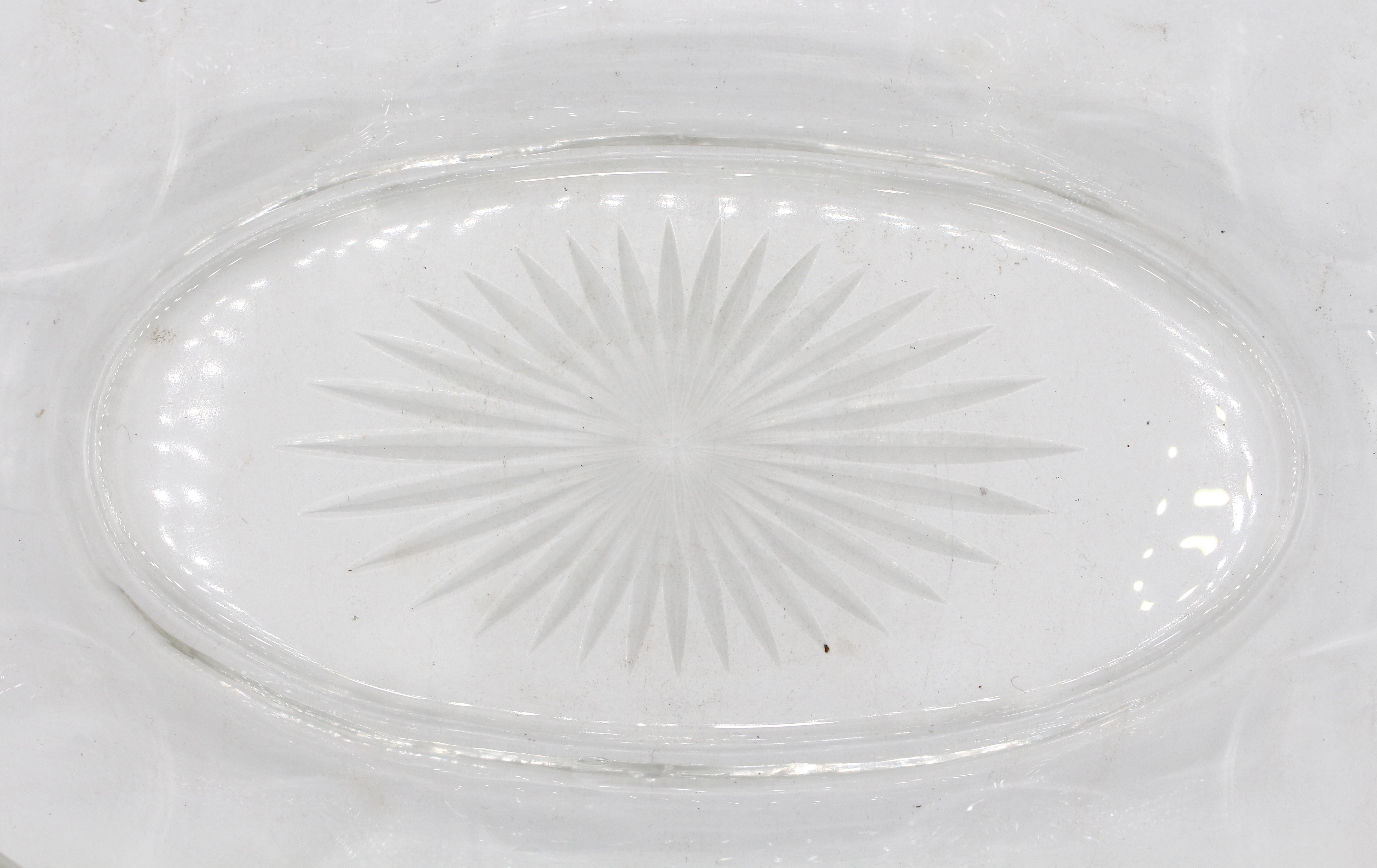 Early 20th Century 1911 Continental Silver Centerpiece Bowl with Glass Liner