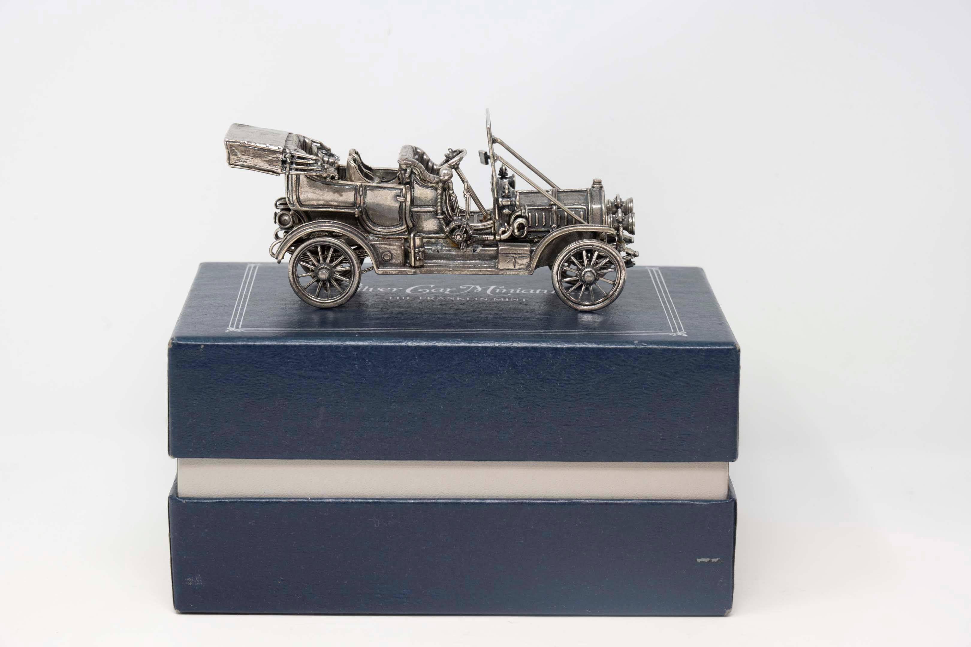 the official classic car miniature collection in solid sterling silver