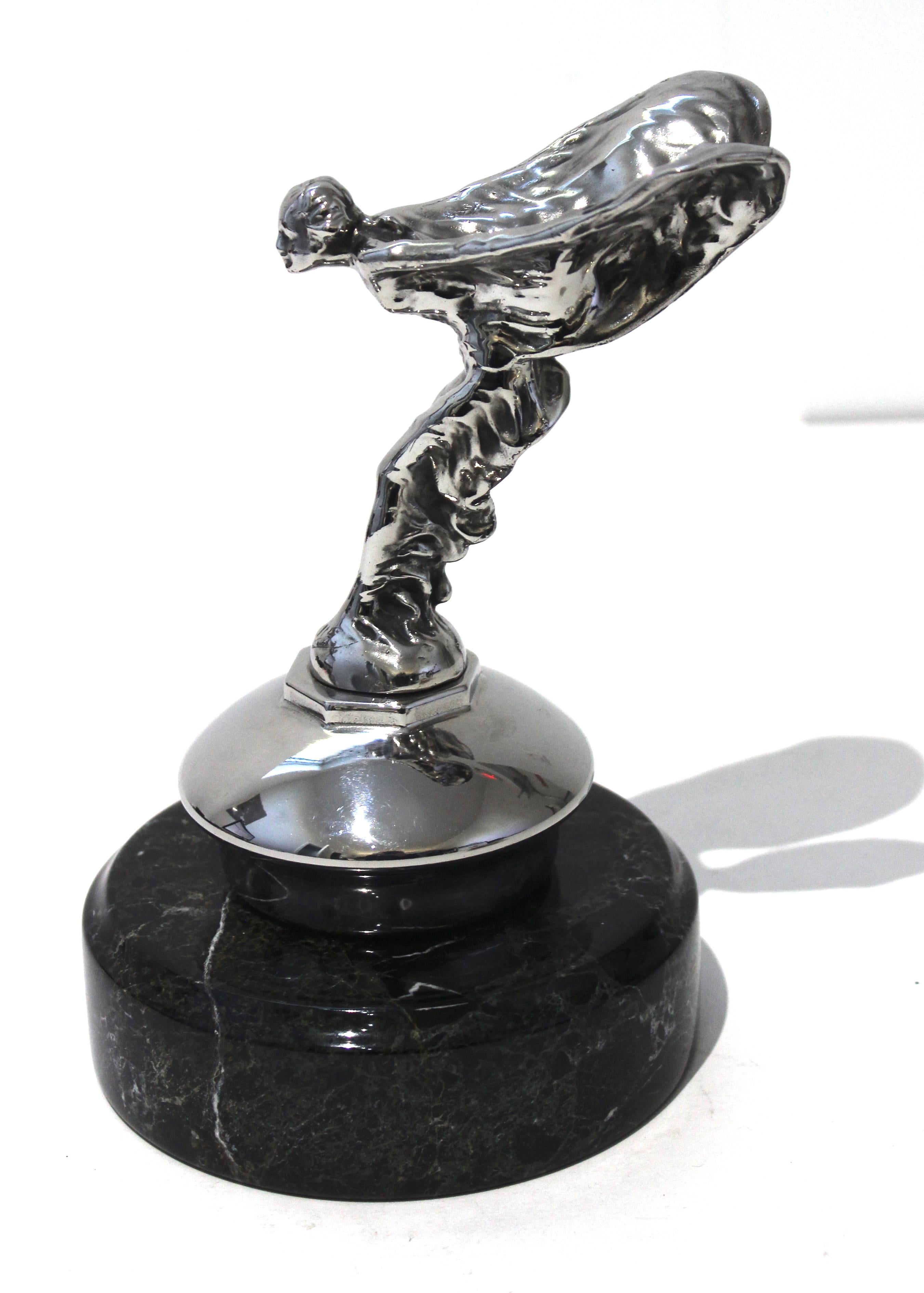 what is the rolls royce hood ornament called