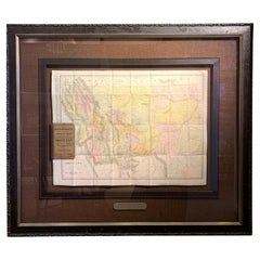 1911 Rand-McNally Pocket Map and Shippers' Guide of Montana