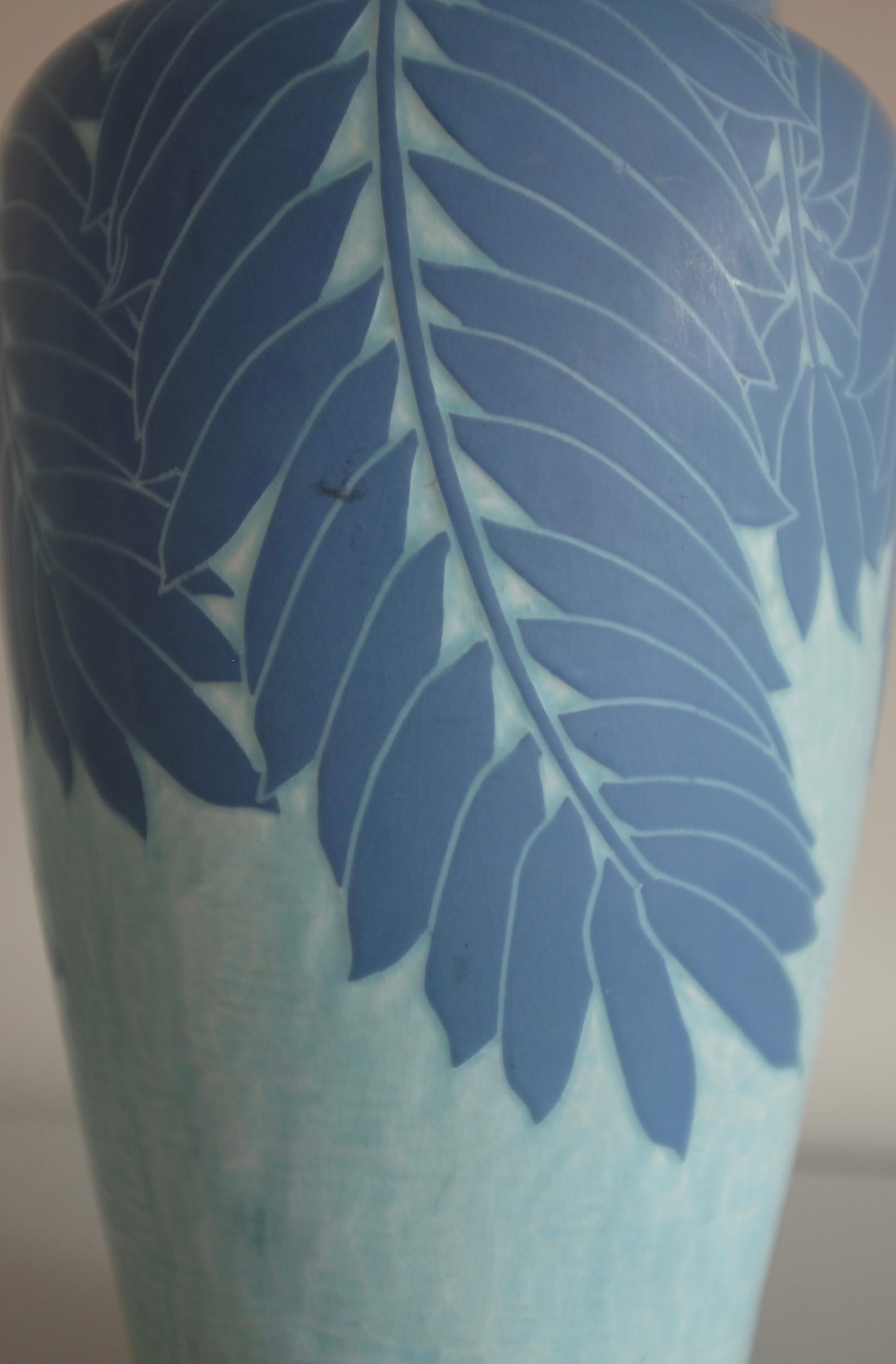 Inizio XX secolo Vaso Sgraffito del 1911 di Josef Ekberg in vendita