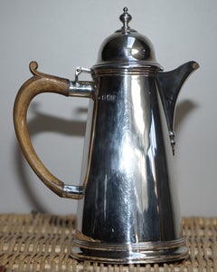 1912 Britannia Sterling Silver Harry Freeman Cafe Au Lait Coffee Milk Pots Jugs