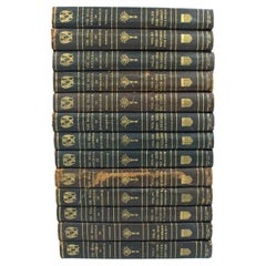 Used 1912 Edition "The Real America in Romance 1435-1910" by Edwin Markham, 13 Vols