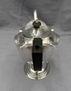 1912 English Neoclassical Revival Sterling Teapot