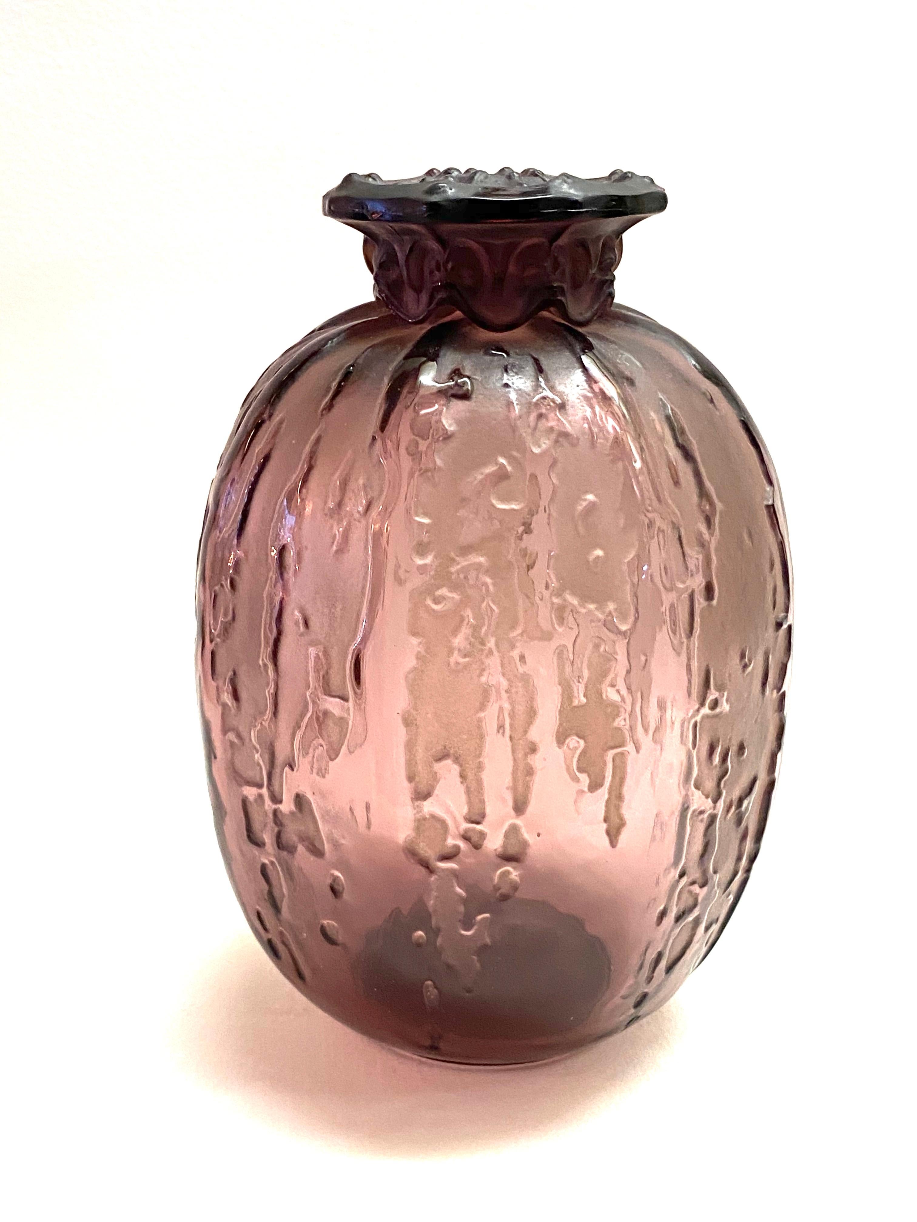 antique lalique vase