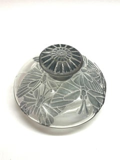 1912 René Lalique Misti Perfume Bottle for L.T Piver Butterflies Stained Glass