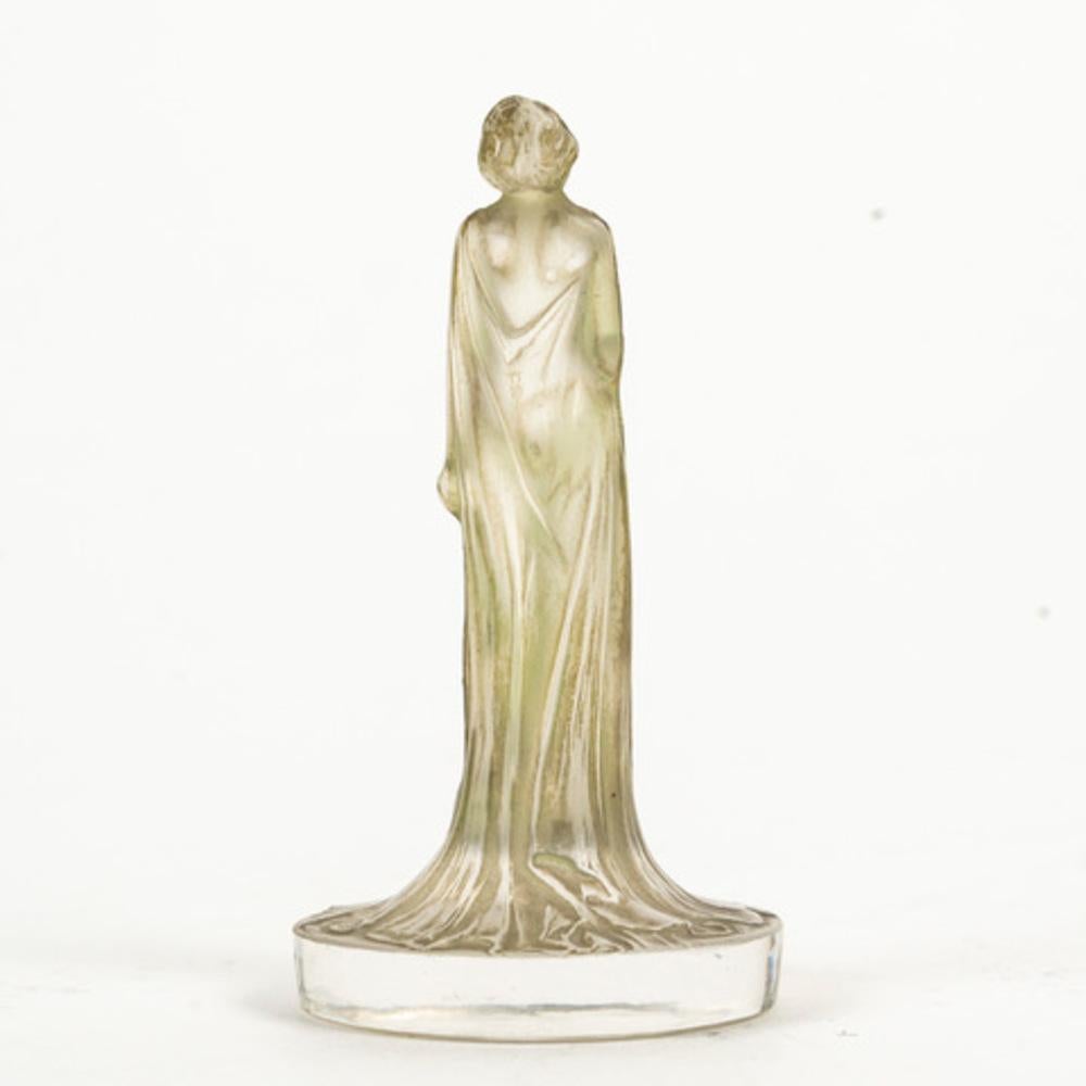 20th Century 1912, René LALIQUE Stamp “draped statuette” For Sale