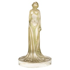 1912, René LALIQUE Stamp “draped statuette”