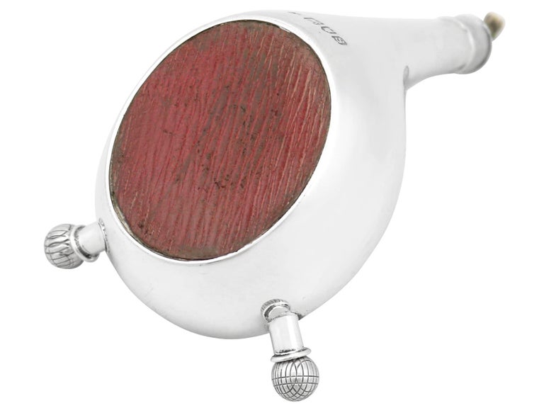 1913 Antique Sterling Silver Golf Club Table Lighter For Sale at 1stDibs