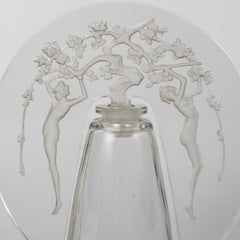 1913 Rene Lalique Tiara Perfume Bottle Leurs Ame D'Orsay Glass