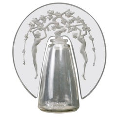 Bouteille de parfum Tiara Leurs Ame D'Orsay en verre Rene Lalique de 1913