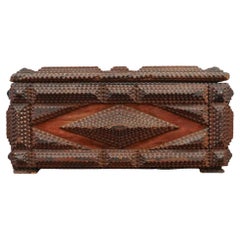 1914 Tramp Art Box