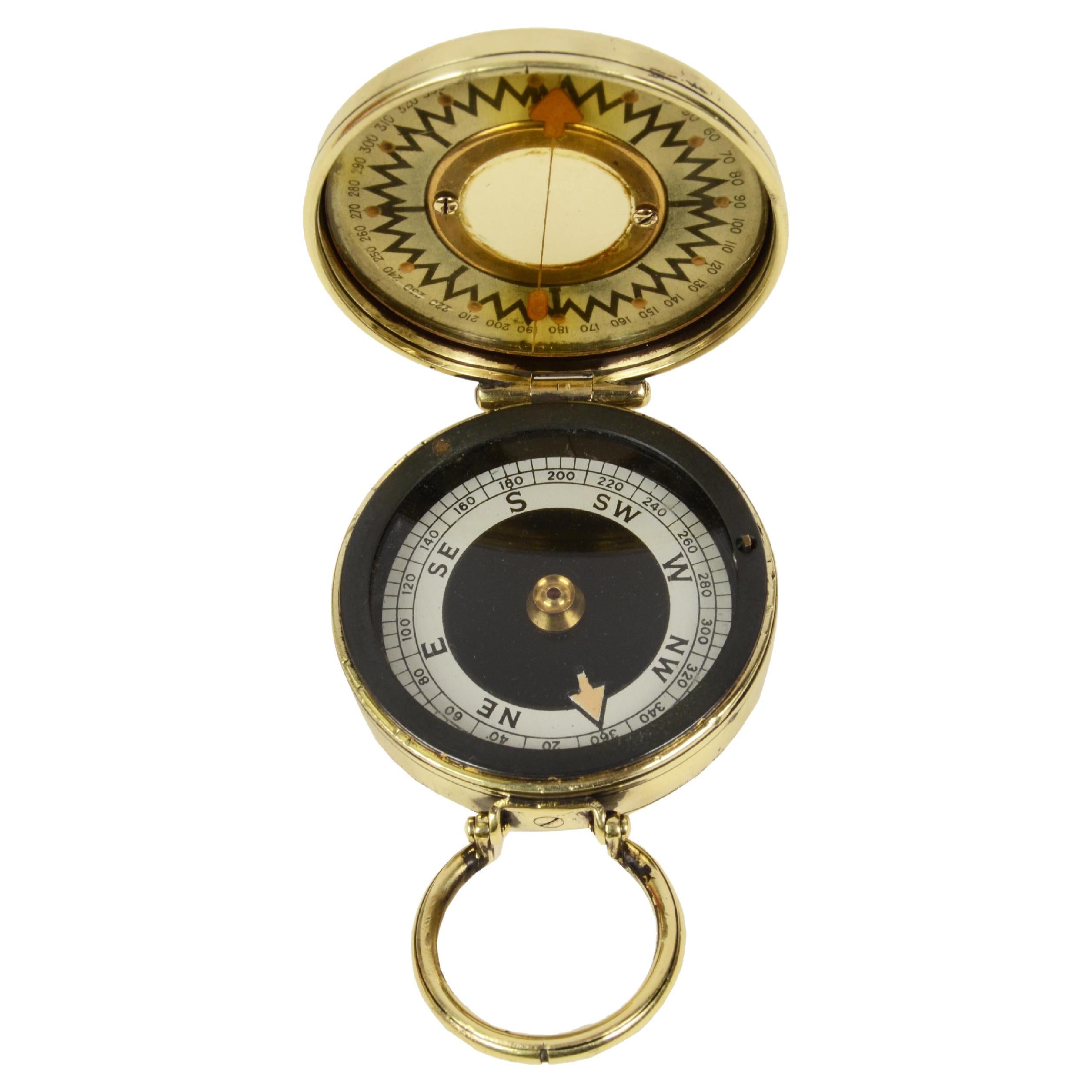 Compass for Topographers Made of Brass at 1stDibs