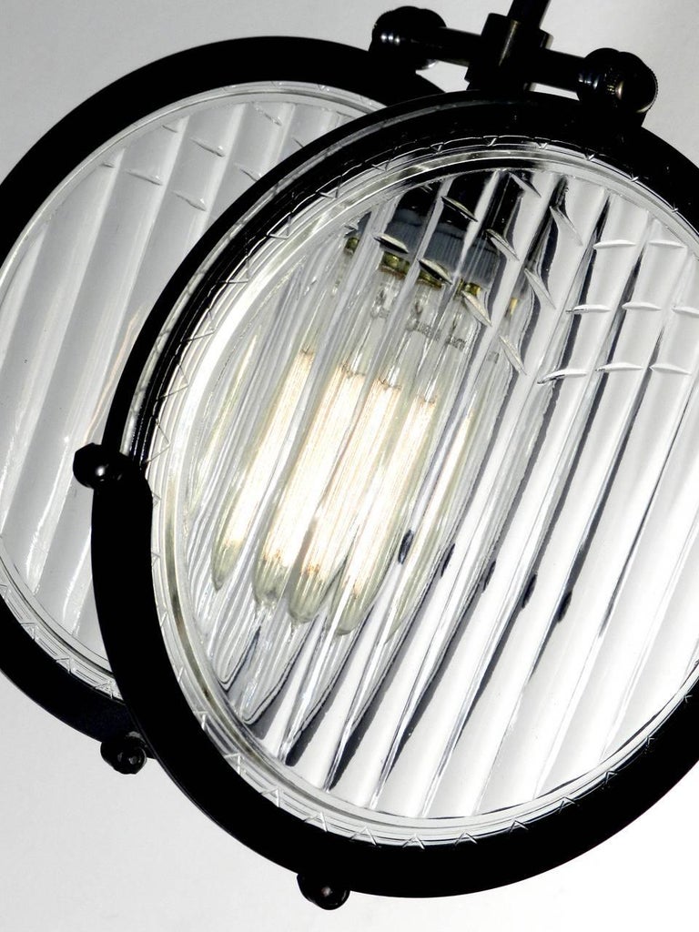 1915 Automobile Double Lens Headlight Pendant For Sale at 1stDibs