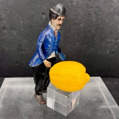 1915 B&R Co. Charlie Chaplin Tin Litho Wind-Up Figure Toy