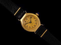 1915's Patek Philippe Tiffany & Co. Vintage Art Nouveau Ladies Watch - 18K Gold
