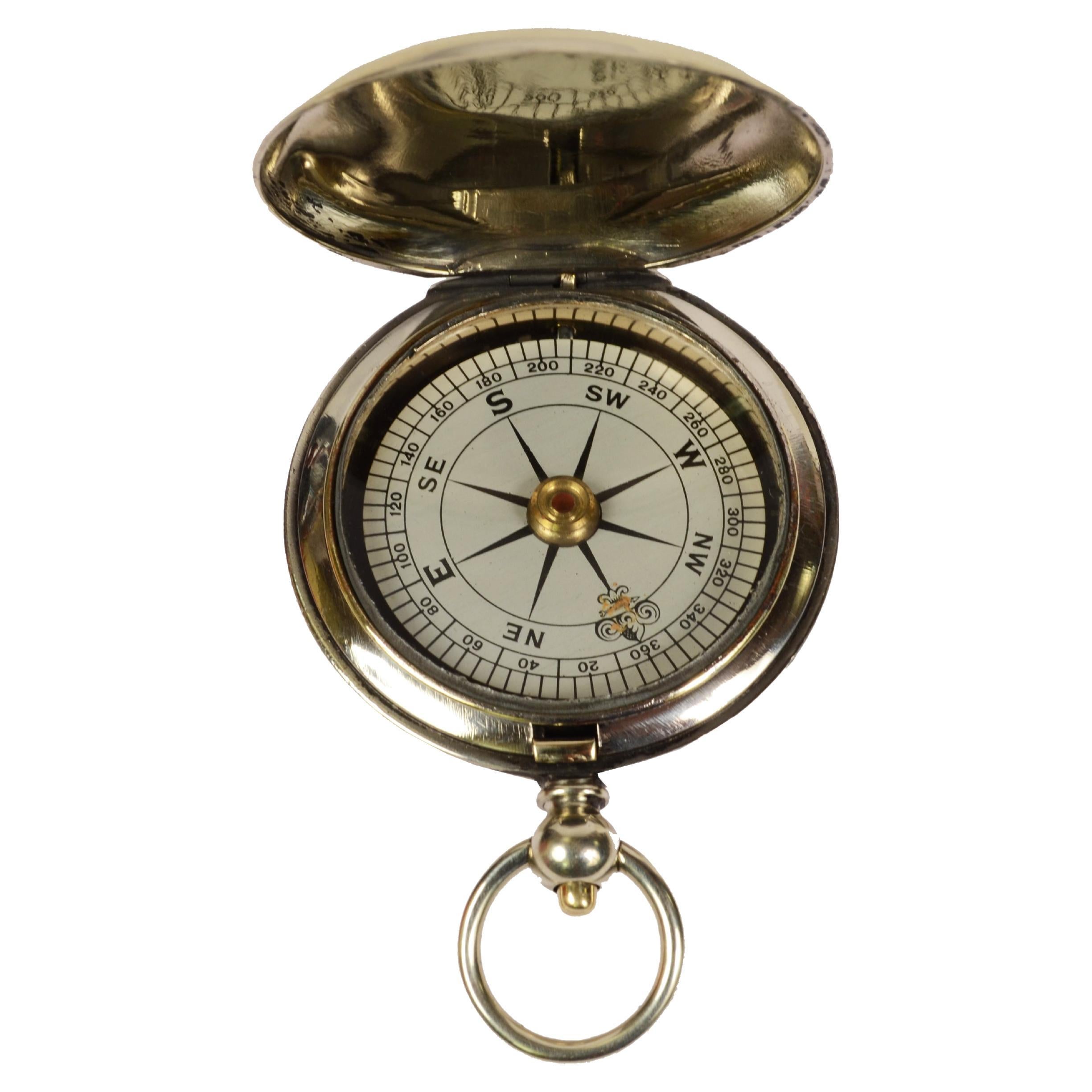 Details about   Vintage London Old Army Tracking Compass 19th Century Instrument Magnetic C 