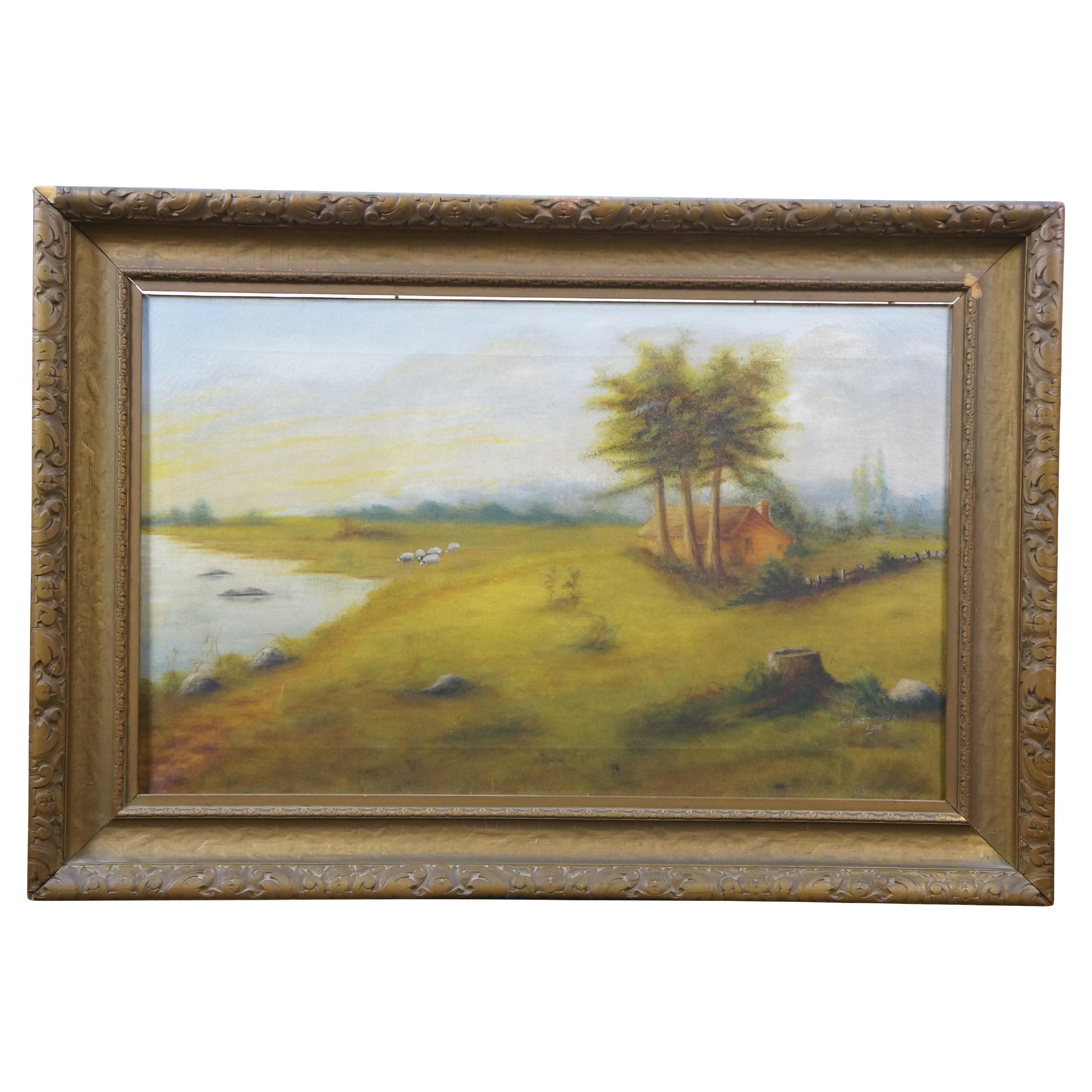 What is pastoral landscape?