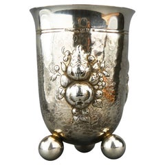 1918 Copa maciza Dorada 830 Plata / 137 gr