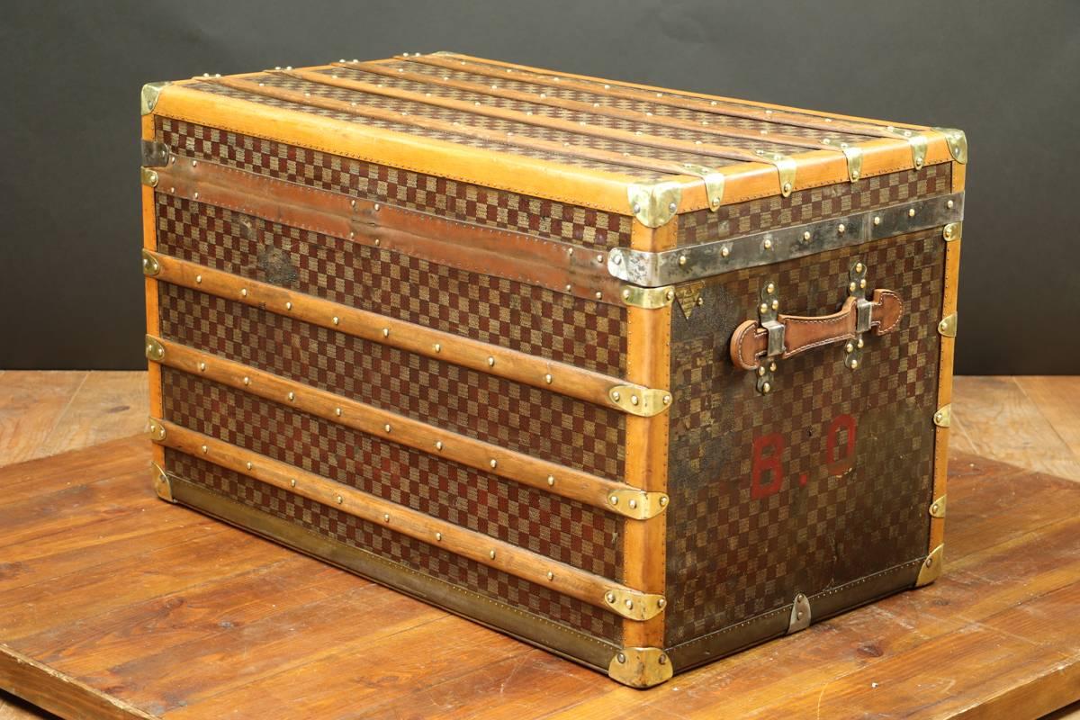 French 1917, Moynat Steamer Trunk For Sale