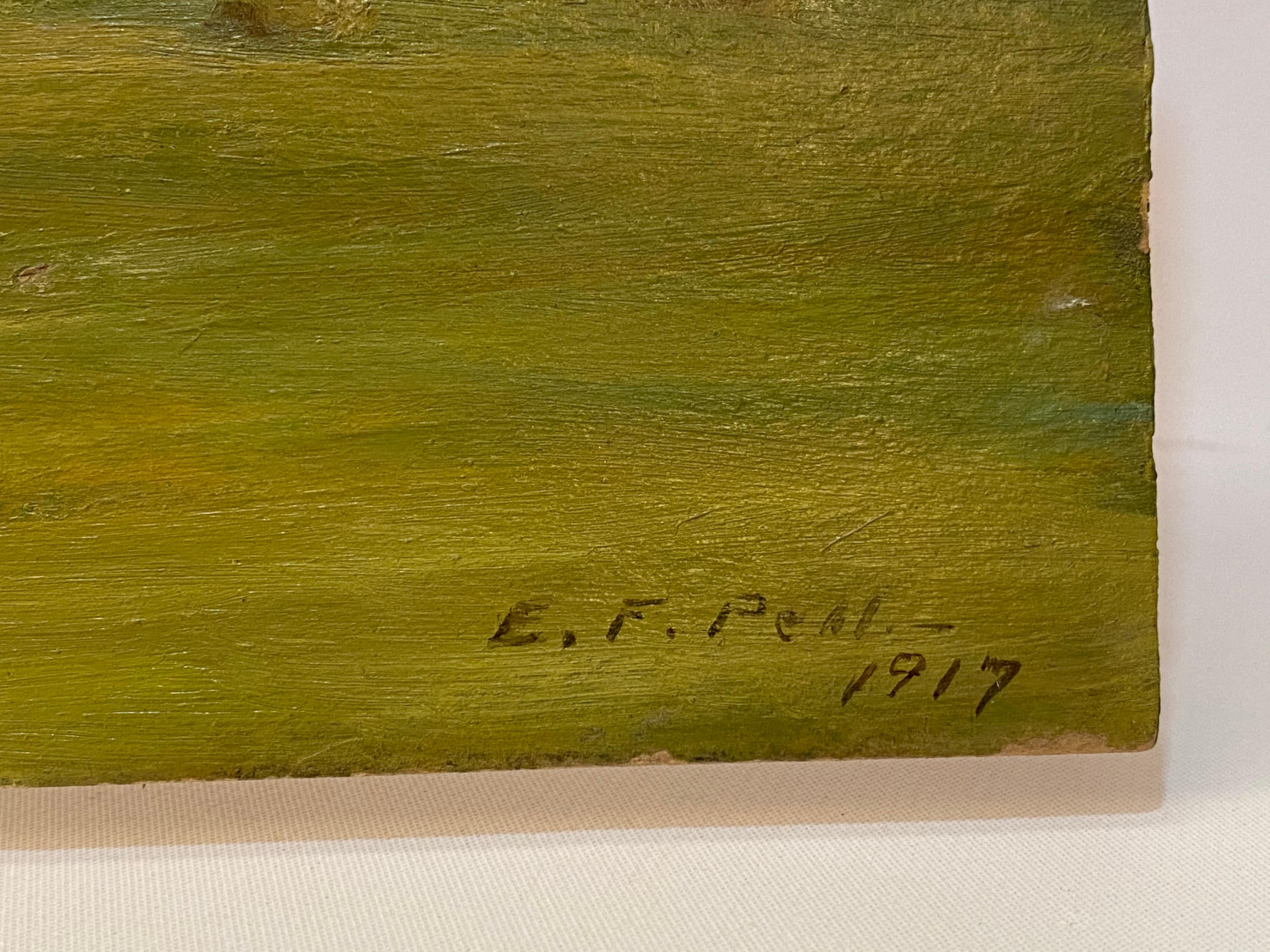 1917, Gemälde einer Mt.-Perle aus Fishkill im Angebot 3