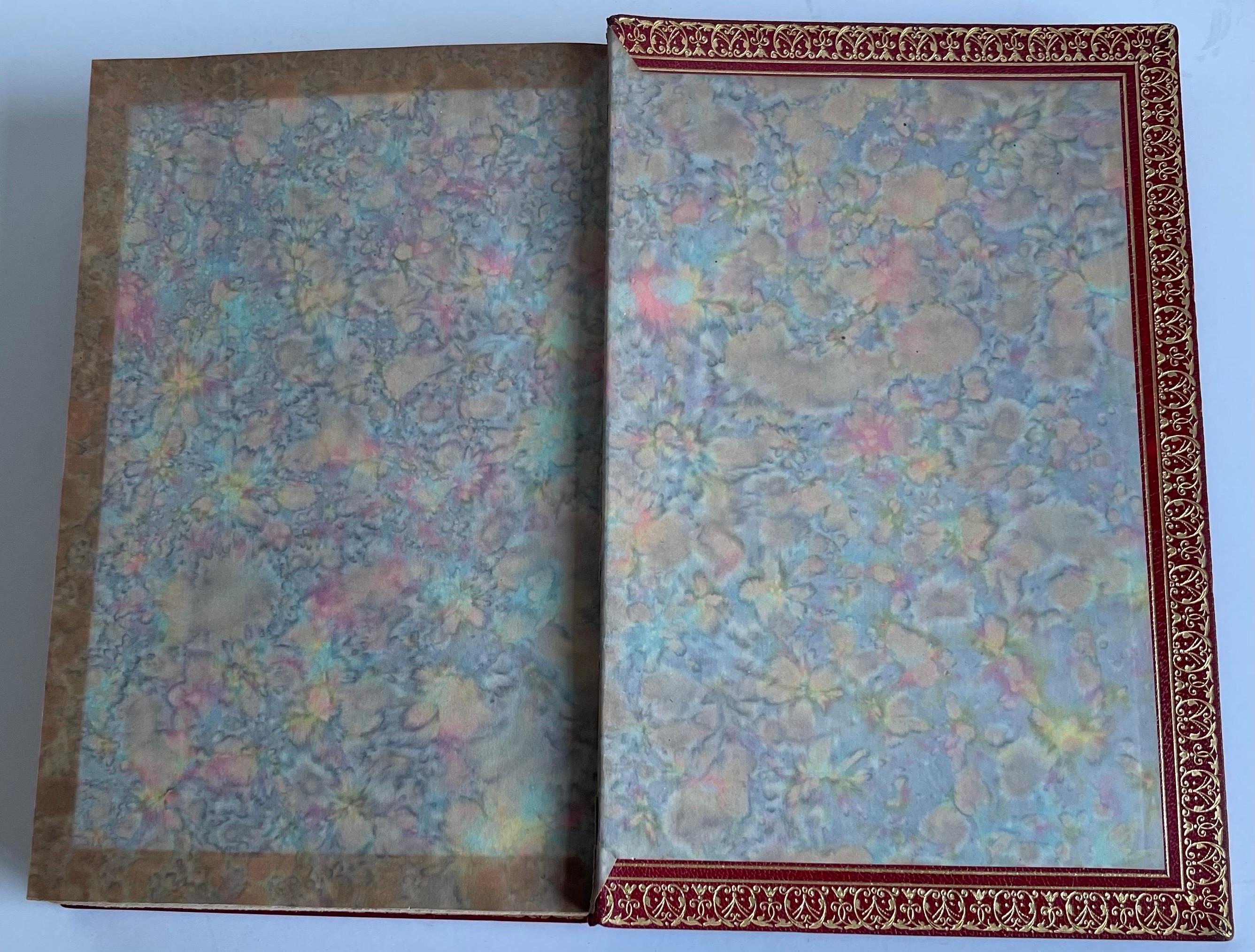 1917 The Life of Marie Antoinette Leather Bound Books, Set of 2 6
