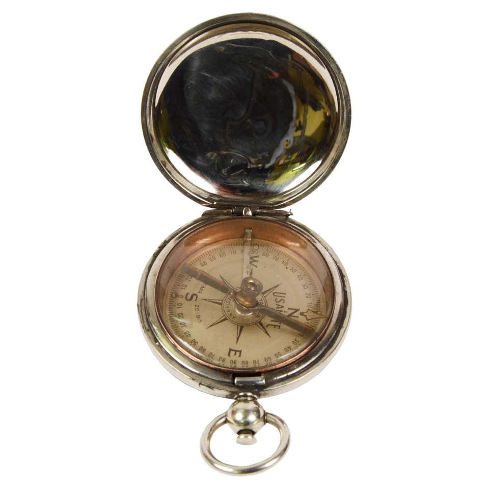Small Pocket Compass at 1stDibs