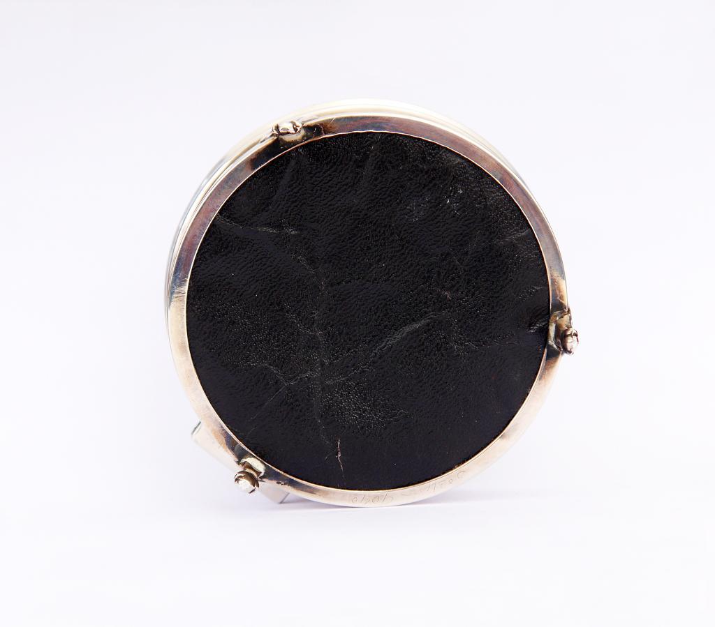 1918 Antique British Sterling Silver Jewelry Vanity Ring Box / 126 gr en vente 2