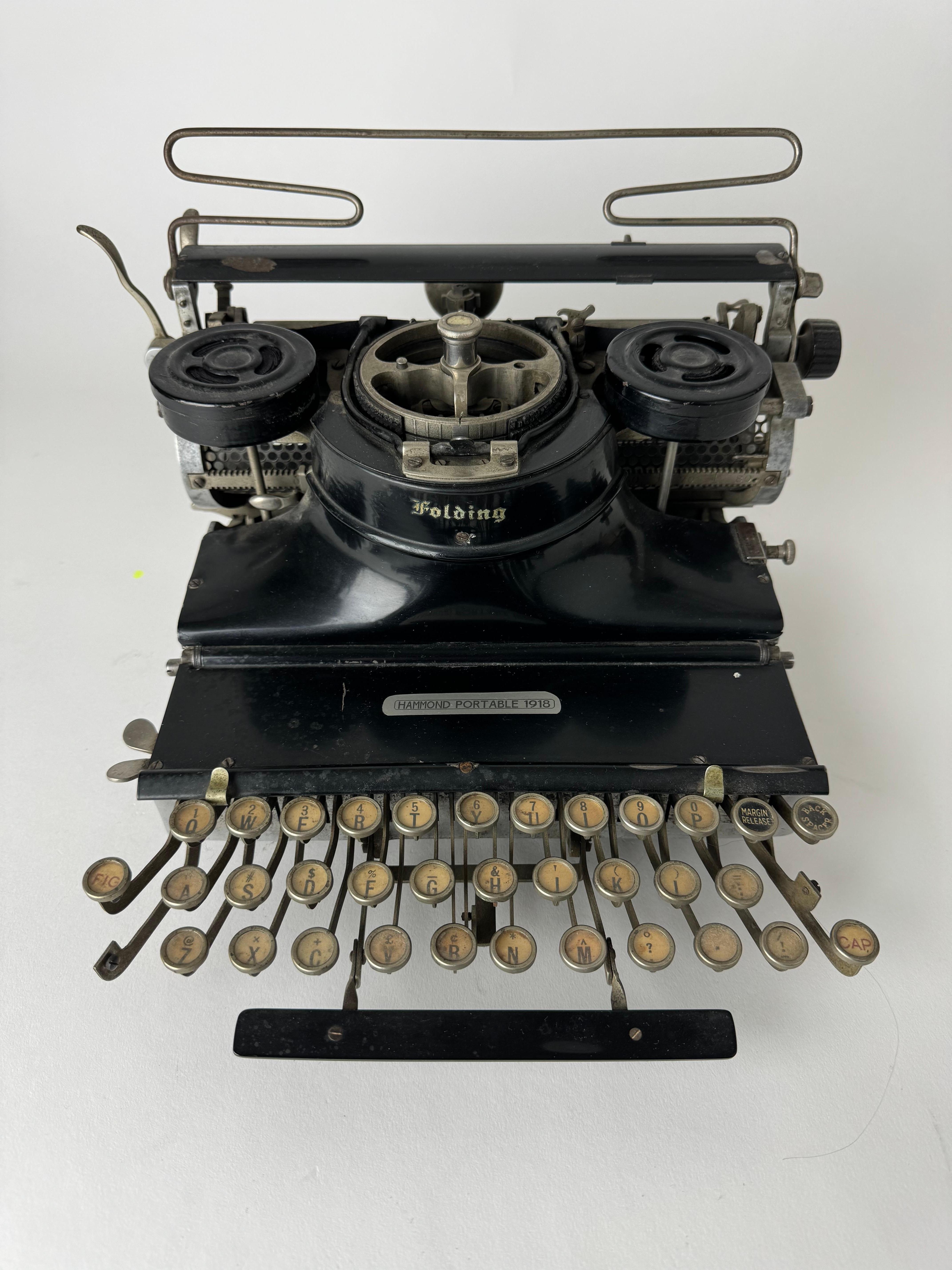 folding typewriter