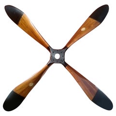 Used 1918 Four-Bladed Propeller from a SE5A Fighter Aircraft