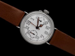 1918 Longines Tiffany & Co. Caliber 13.33 Mens World War I Military Chronograph