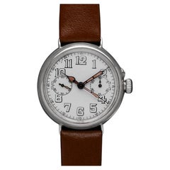 1918 Longines Tiffany & Co. Caliber 13.33 Mens World War I Military Chronograph