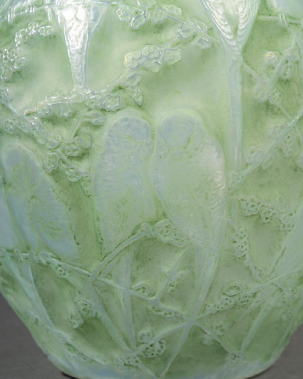 René Lalique: Vaso opalescente 