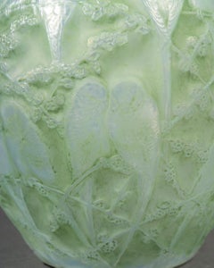 1919 - René Lalique: “Parakeets” Opalescent Vase