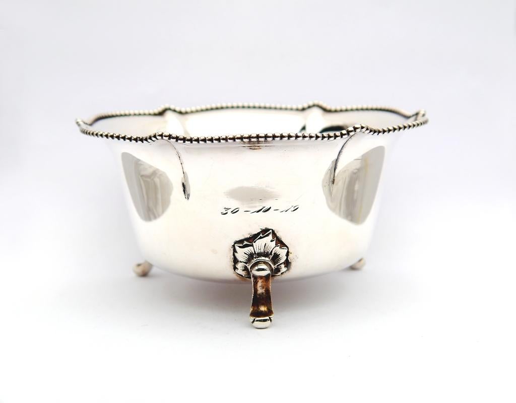 Renaissance Revival 1919 R.K Bowl solid Coin Silver / 148gr For Sale