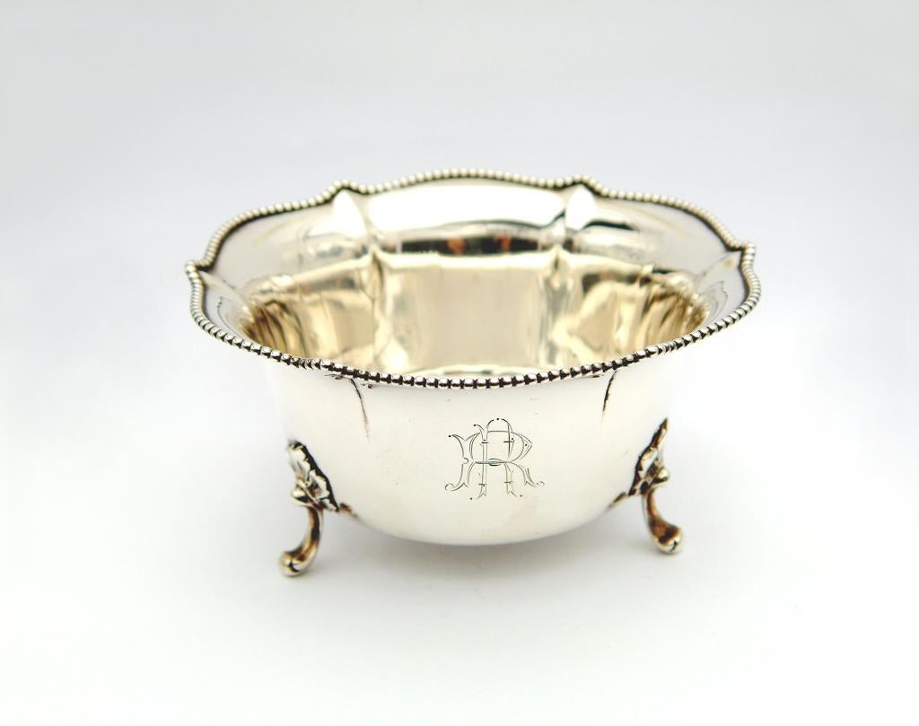 1919 R.K Bowl solid Coin Silver / 148gr For Sale 1