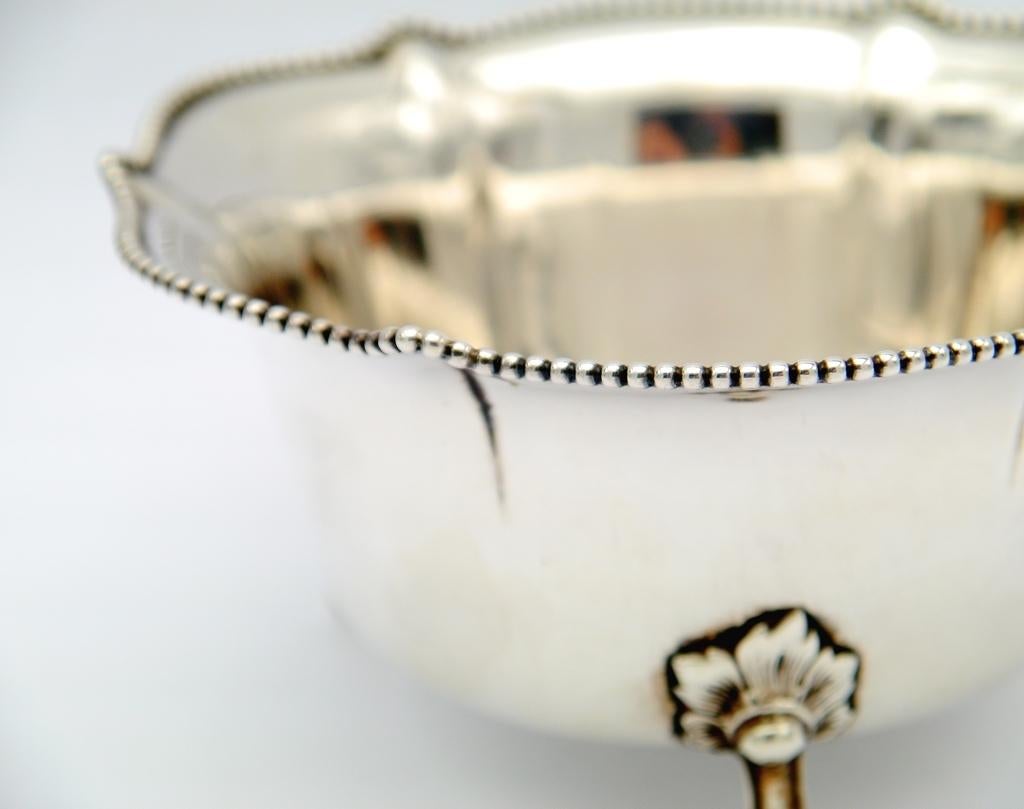 1919 R.K Bowl solid Coin Silver / 148gr For Sale 2