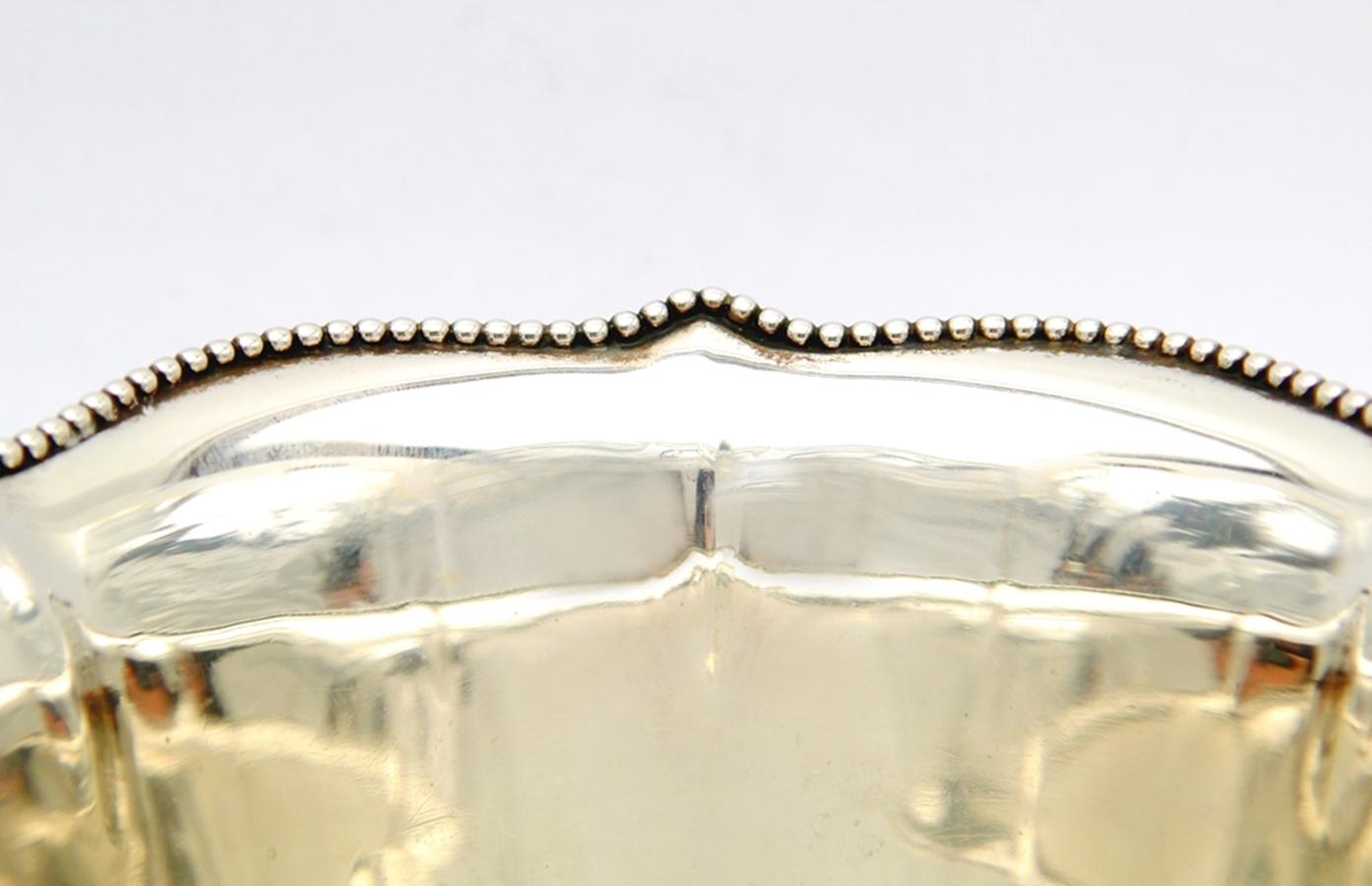 1919 R.K Bowl solid Coin Silver / 148gr For Sale 3