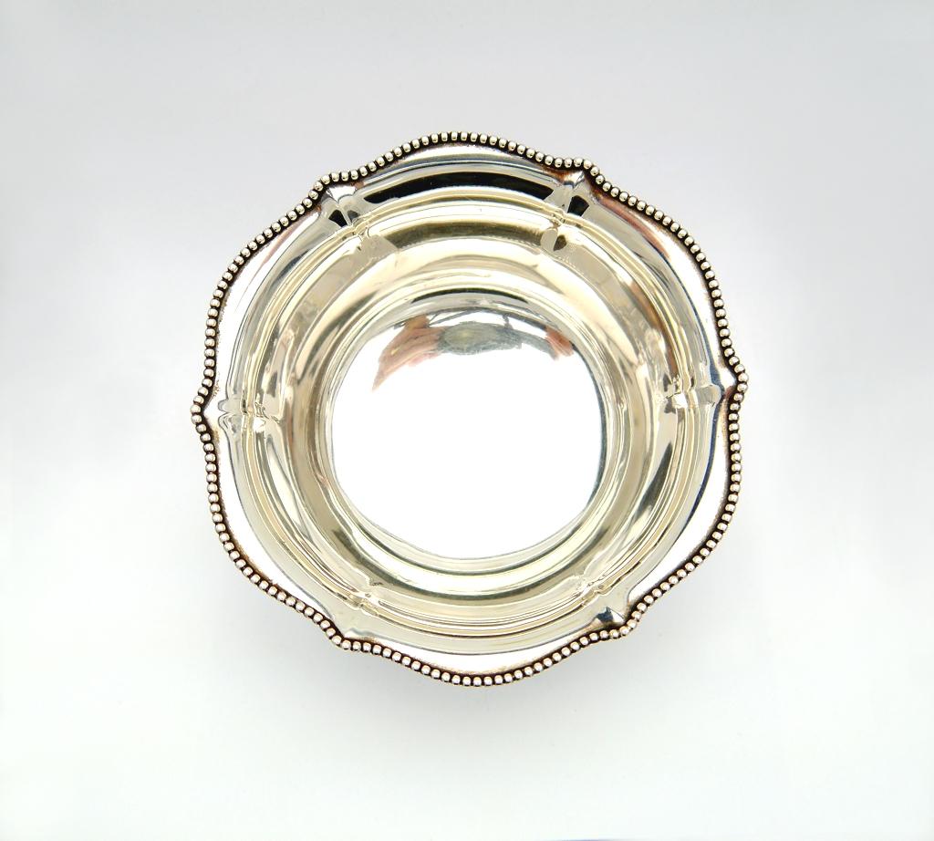1919 R.K Bowl solid Coin Silver / 148gr For Sale 5