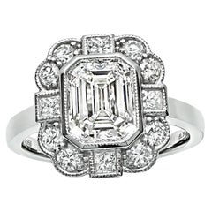1.91ct Diamond Platinum Engagement Ring