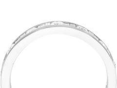 1.92 Carat Diamond and White Gold Full Eternity Ring
