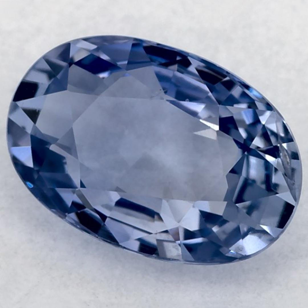 1.92 qt Zafiro Azul Oval Gema Suelta Corte oval en venta