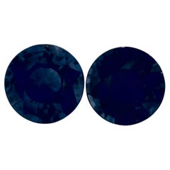 1.92 Ct Blue Sapphire Round Loose Gemstone