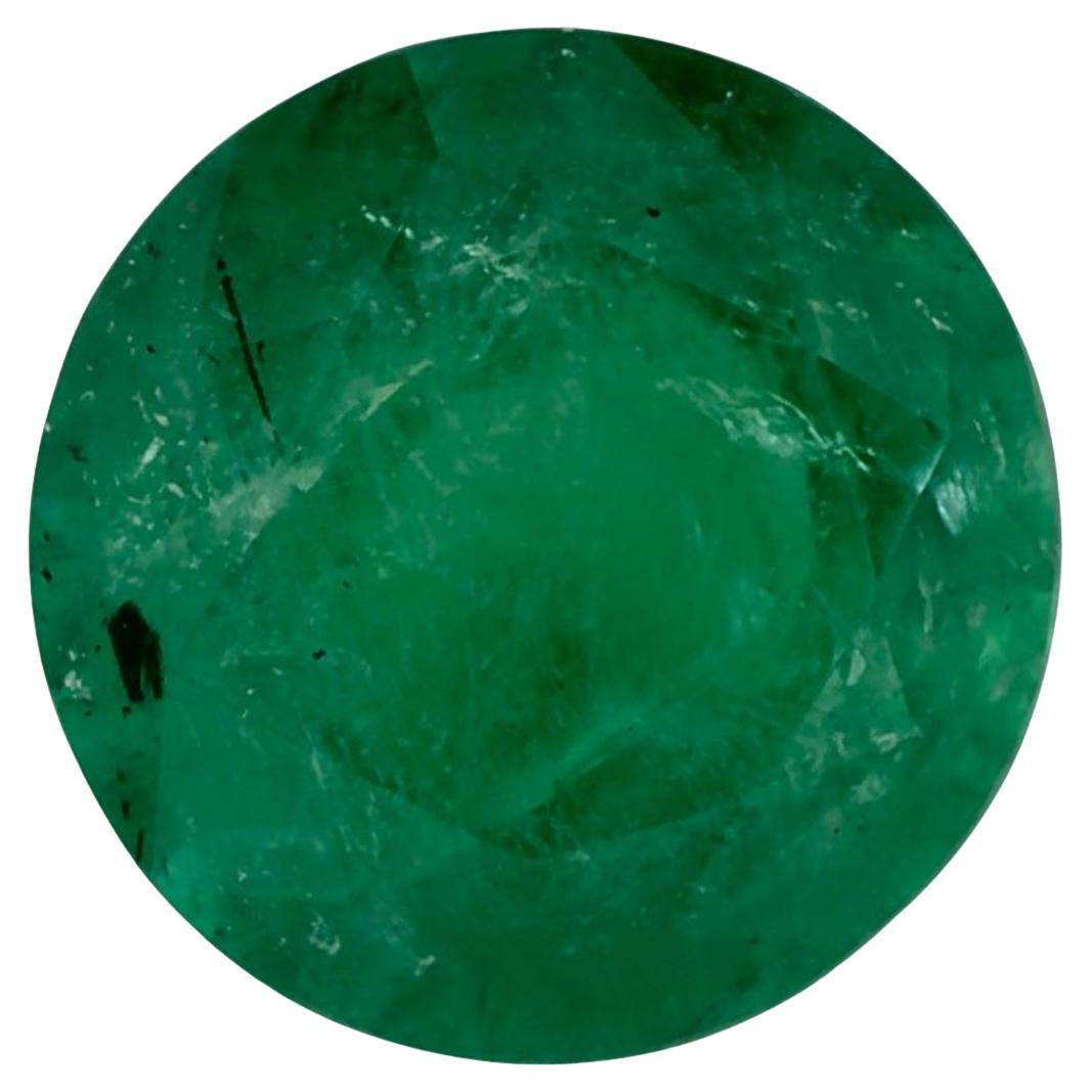 1.92 Ct Emerald Round Loose Gemstone