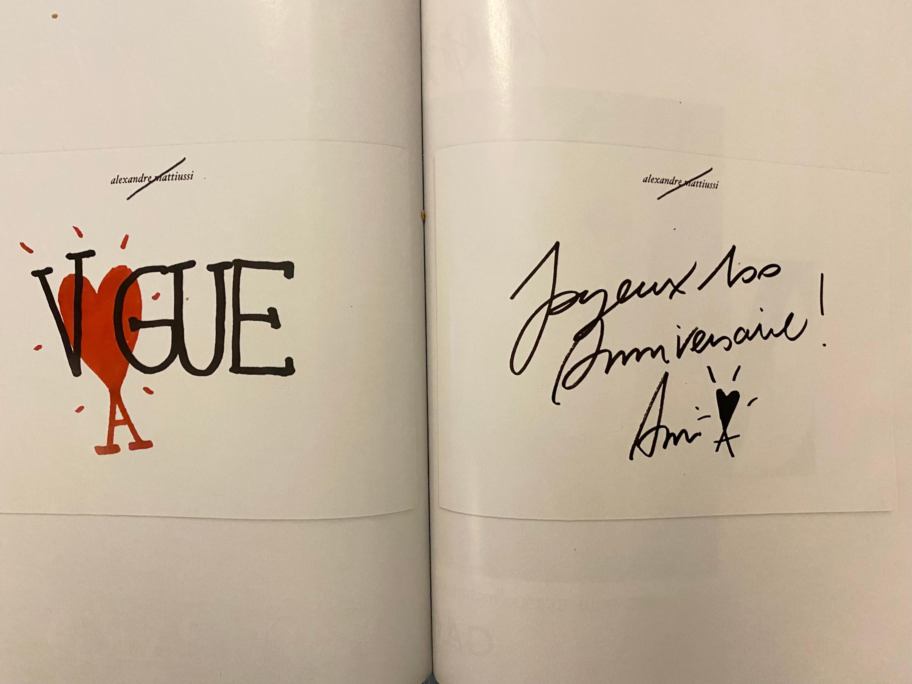1920- 2020  Rivista Vogue Paris Edizione 100° Compleanno Guy Bourdin in vendita 1