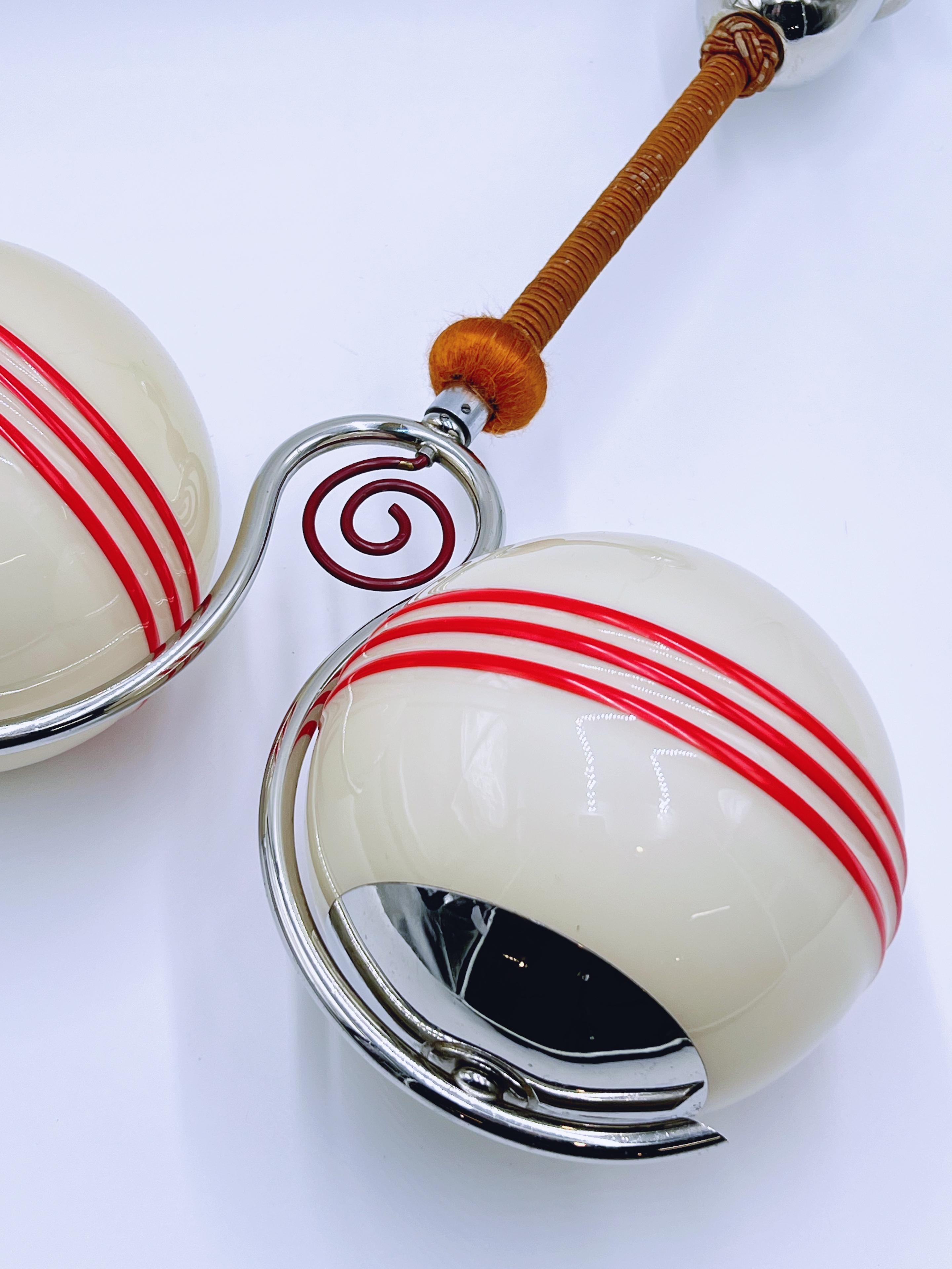 1920/30s Bauhaus Art Deco Lámpara Colgante, BJB Alemania, Diseño Escandinavo en venta 3
