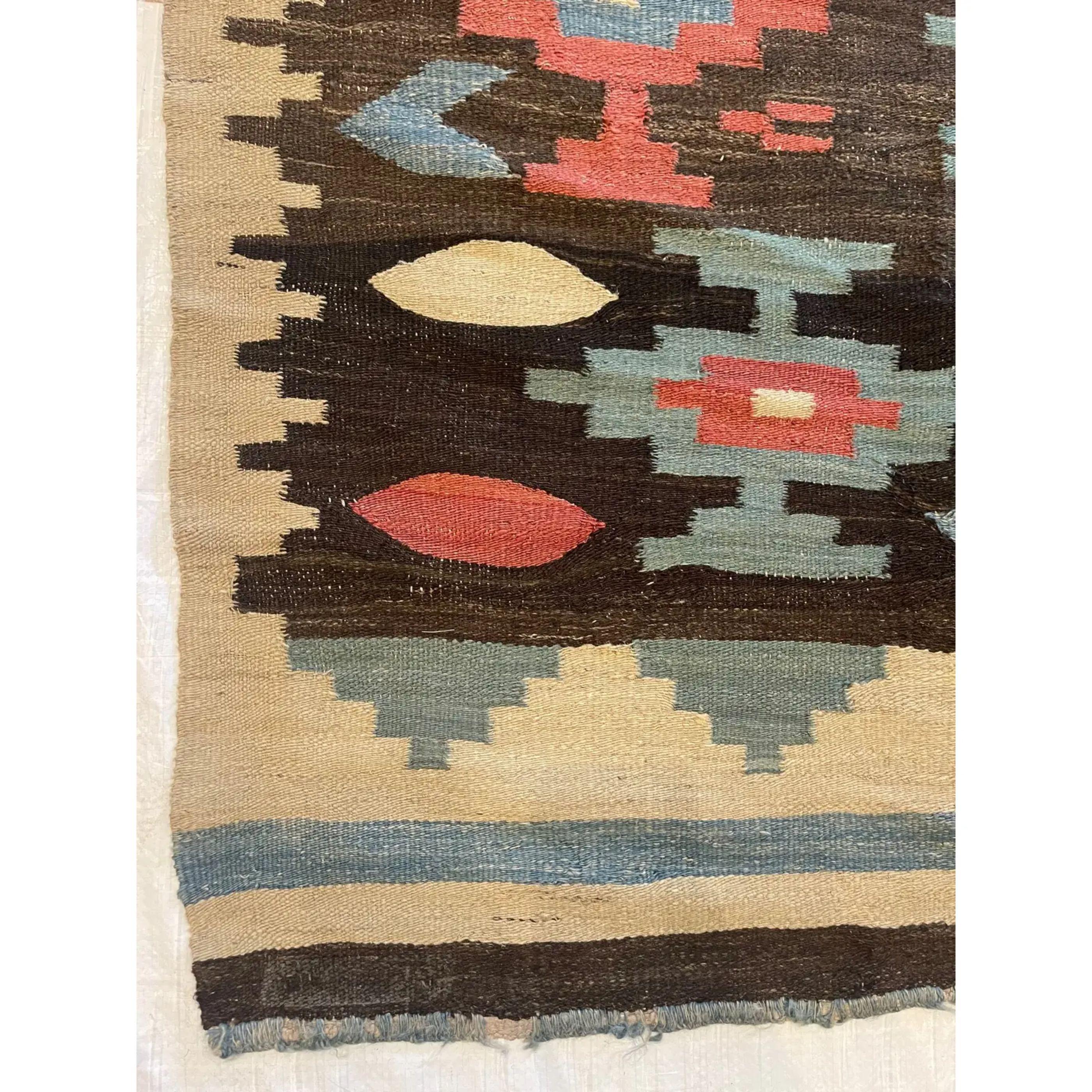 Russian 1920 Antique Bessarabian Rug For Sale