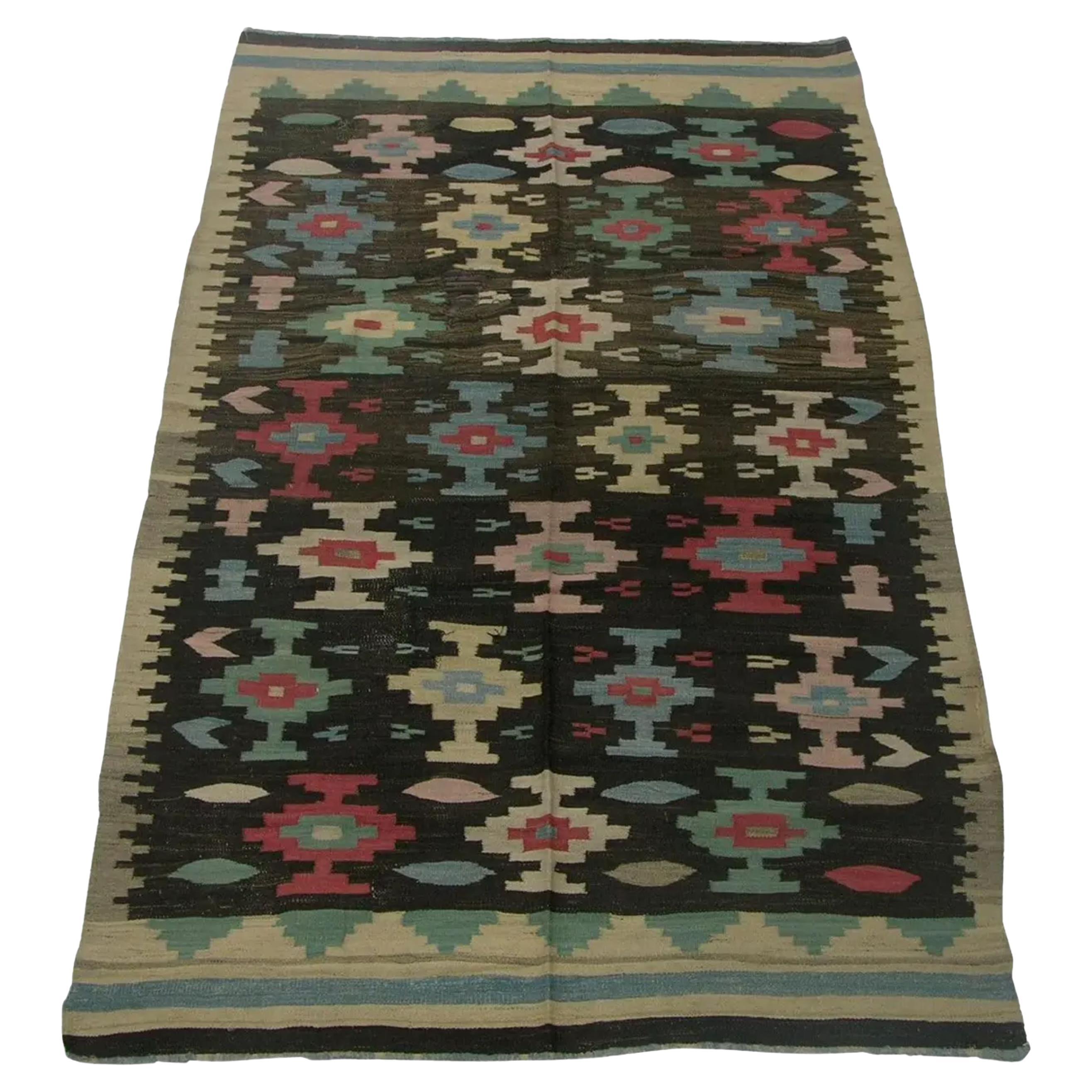 1920 Antiker Teppich aus Bessarabien